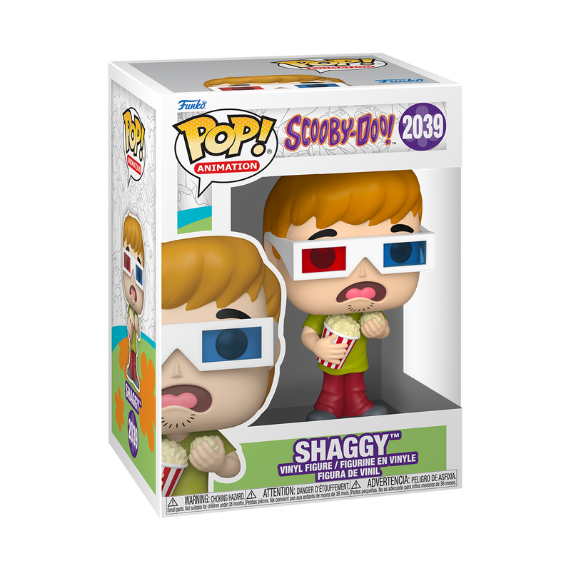 Shaggy with 3D Glasses