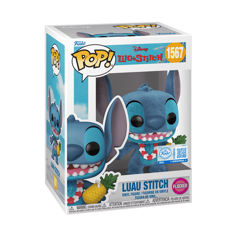 Luau Stitch (Flocked)