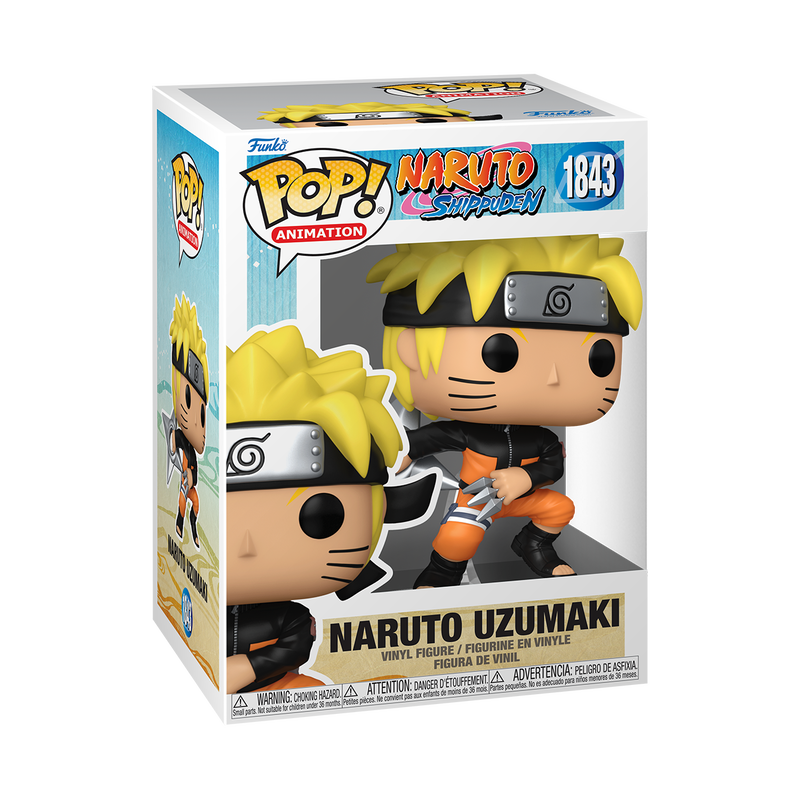 Naruto Uzumaki with Kunai & Shuriken
