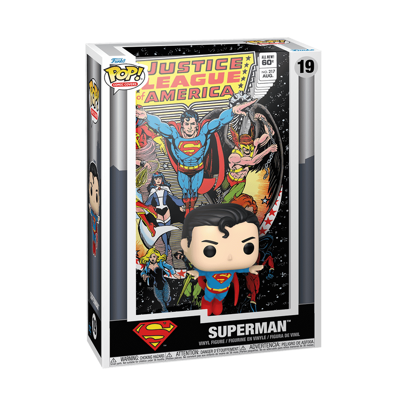 Comic Covers Justice League of America #217 (Superman)