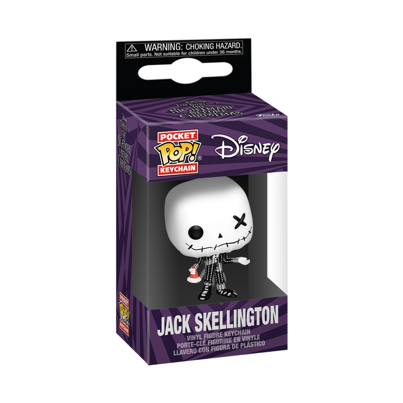 Keychain Jack Skellington (Patchwork)