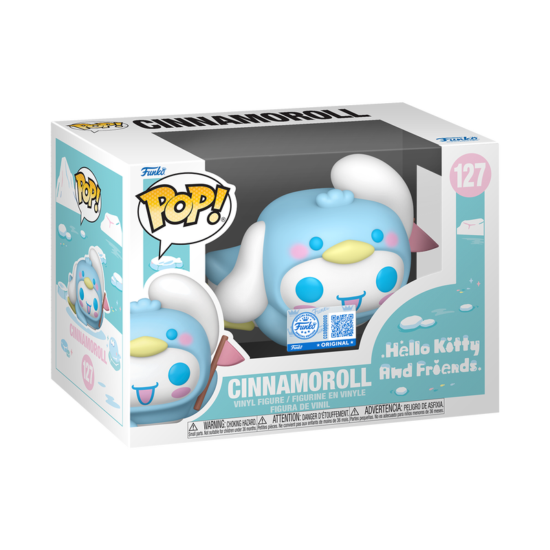 Cinnamoroll as Penguin