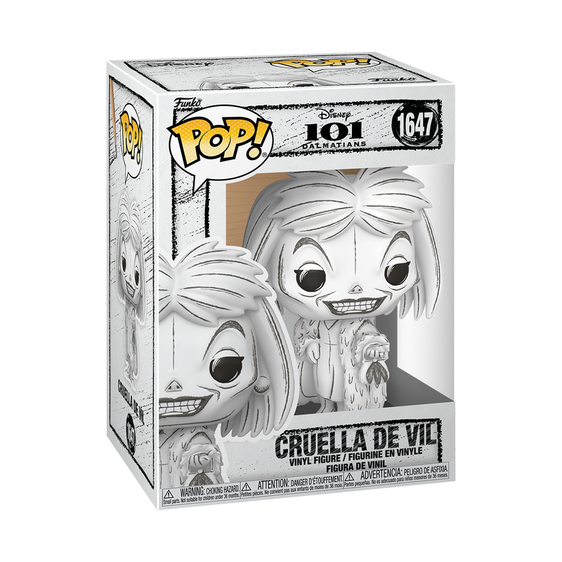 Cruella de Vil (Sketched Deco)