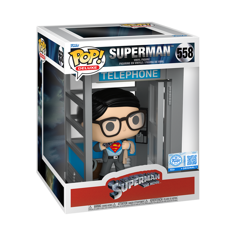 Deluxe Superman in Phone Booth