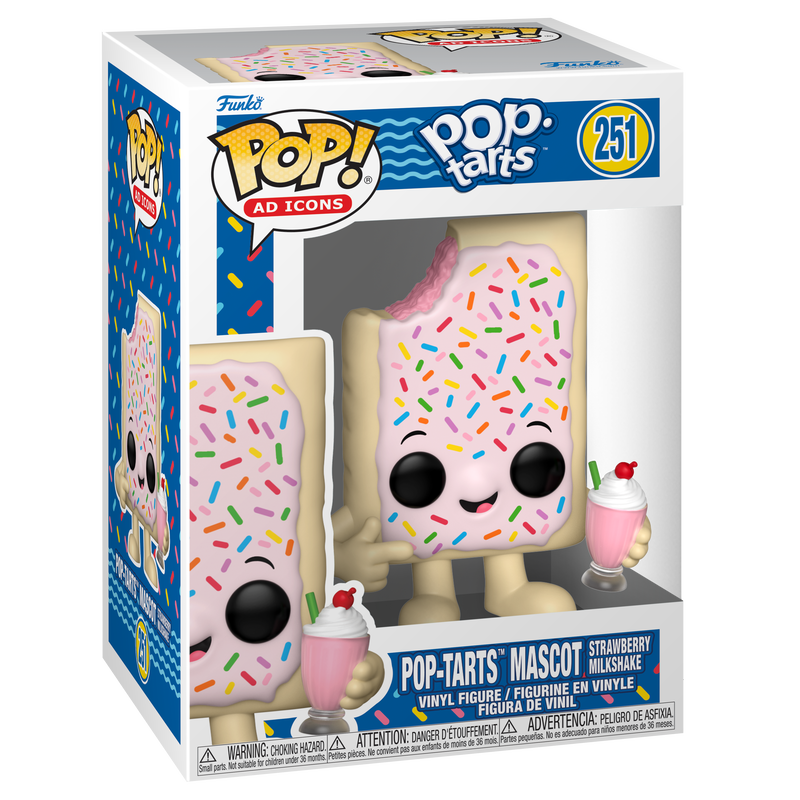 Pop-Tarts Mascot Strawberry Milkshake