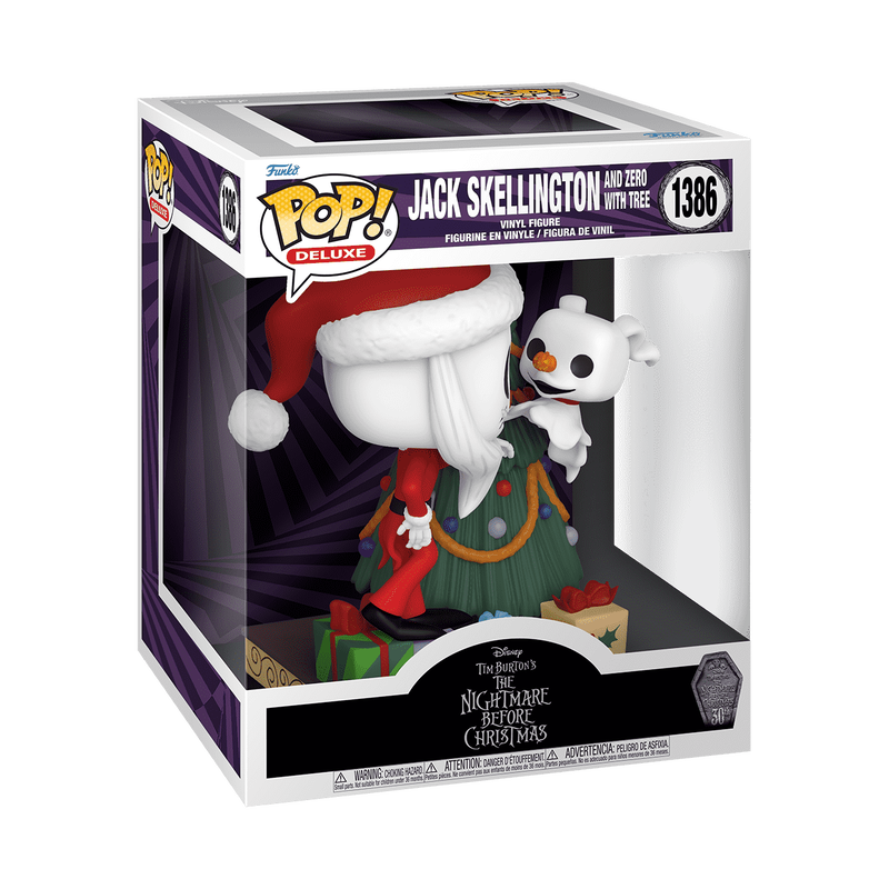 Deluxe Jack Skellington and Zero with Tree