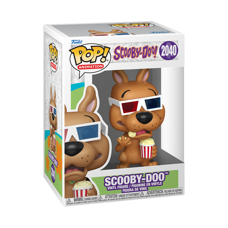 Scooby-Doo with 3D Glasses