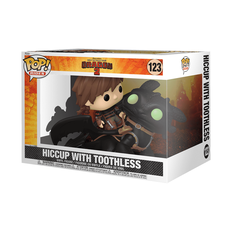 Rides Deluxe Hiccup with Toothless