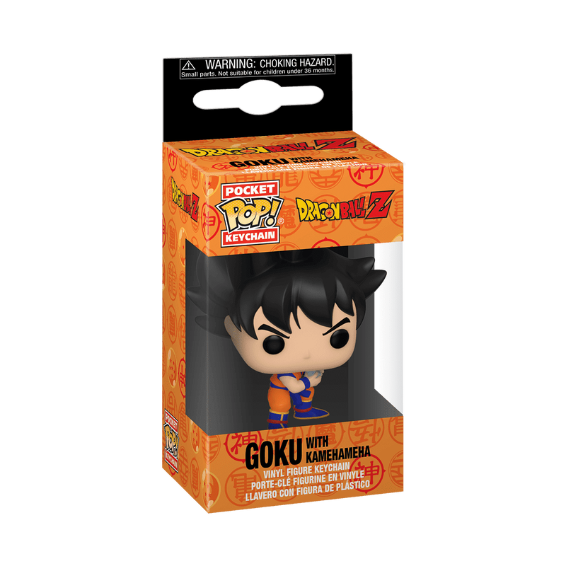 Keychain Goku with Kamehameha