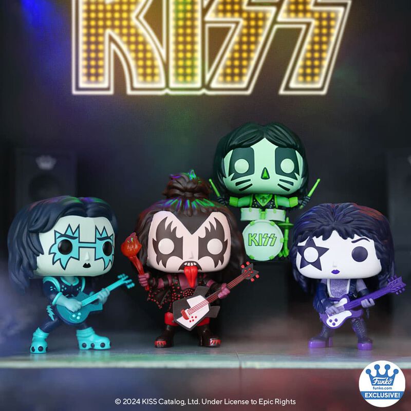 KISS (Color Spotlight) 4-Pack