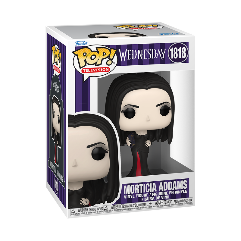 Morticia Addams with Book of Shadows