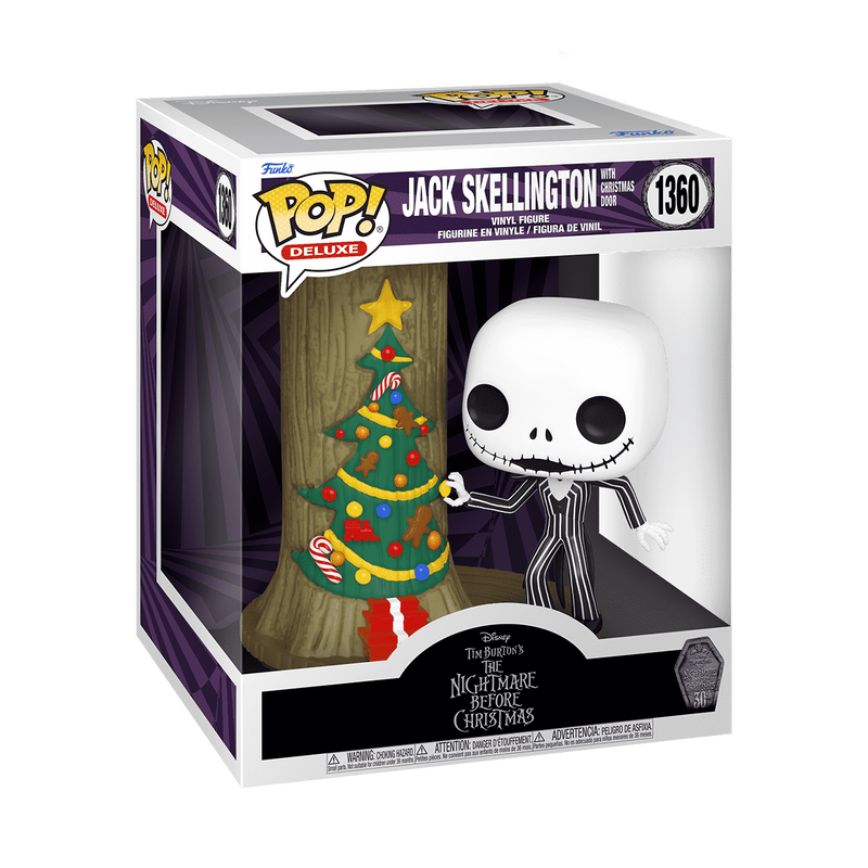 Deluxe Jack Skellington with Christmas Door