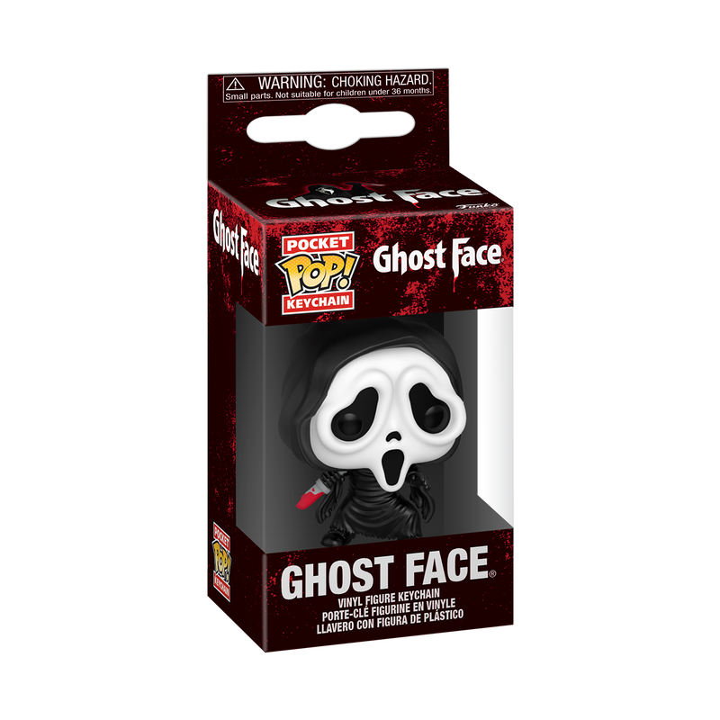 Keychain Ghost Face with Knife