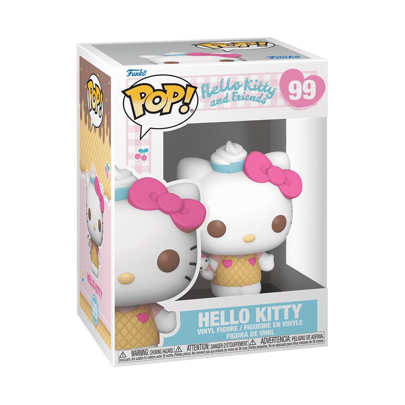 Hello Kitty with Ice Cream