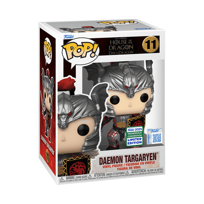 Daemon Targaryen (Targaryen Armor) with Pop! Protector