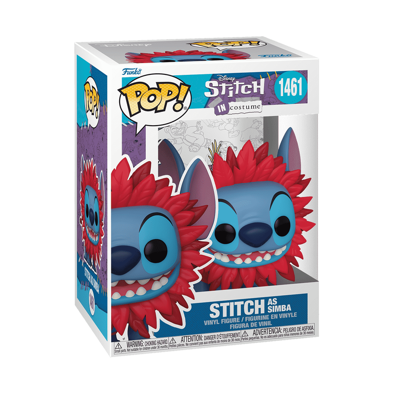Stitch as Simba