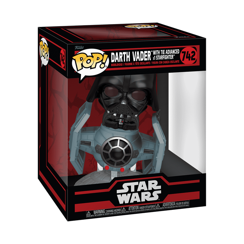 Rides Deluxe Darth Vader with Tie Advanced x1 Starfighter