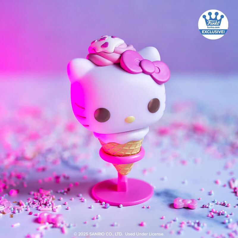 Hello Kitty as Ice Cream Cone