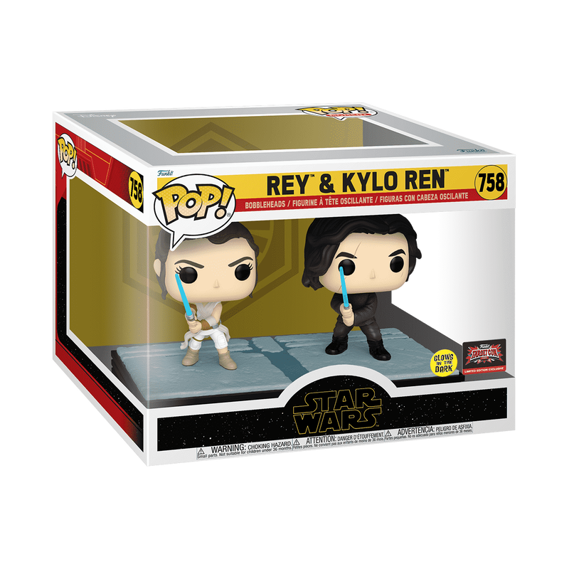 Moment Rey & Kylo Ren (Glow)