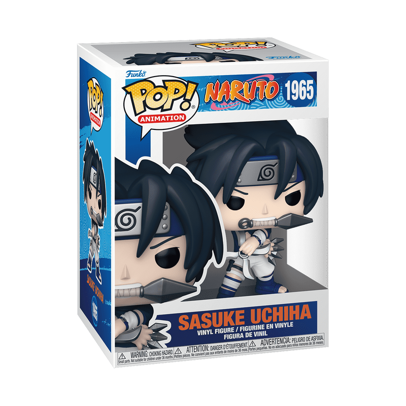 Sasuke Uchiha with Demon Wind Shuriken
