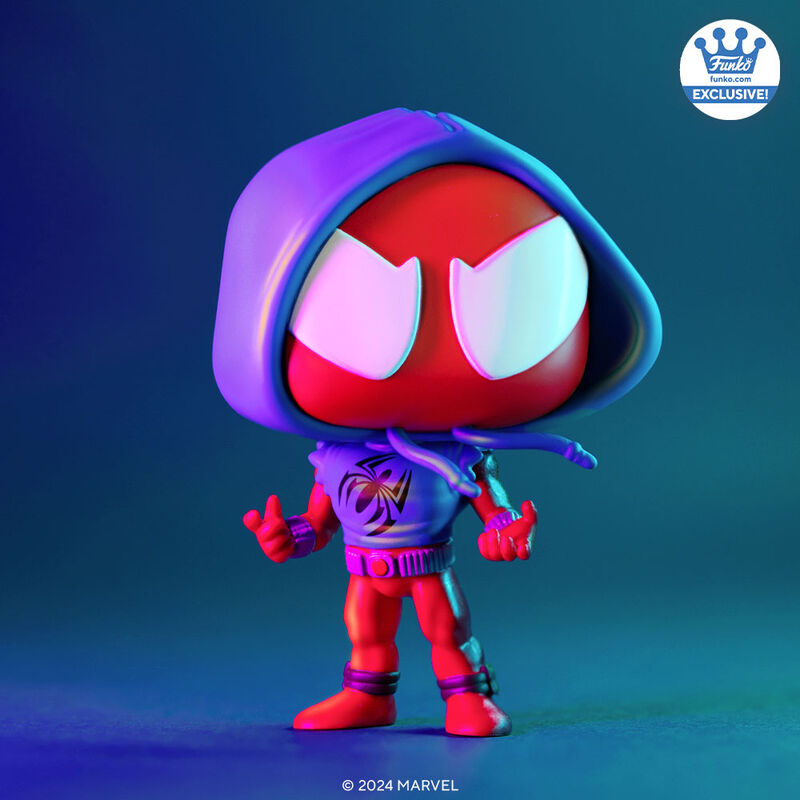 Scarlet Spider with Hoodie
