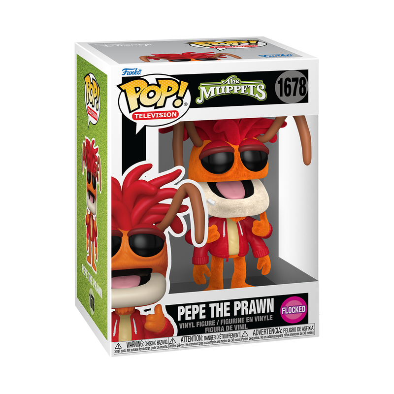 Pepe the Prawn (Flocked)