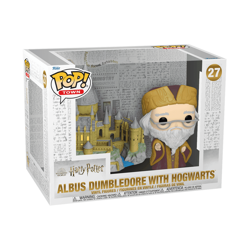 Town Albus Dumbledore with Hogwarts
